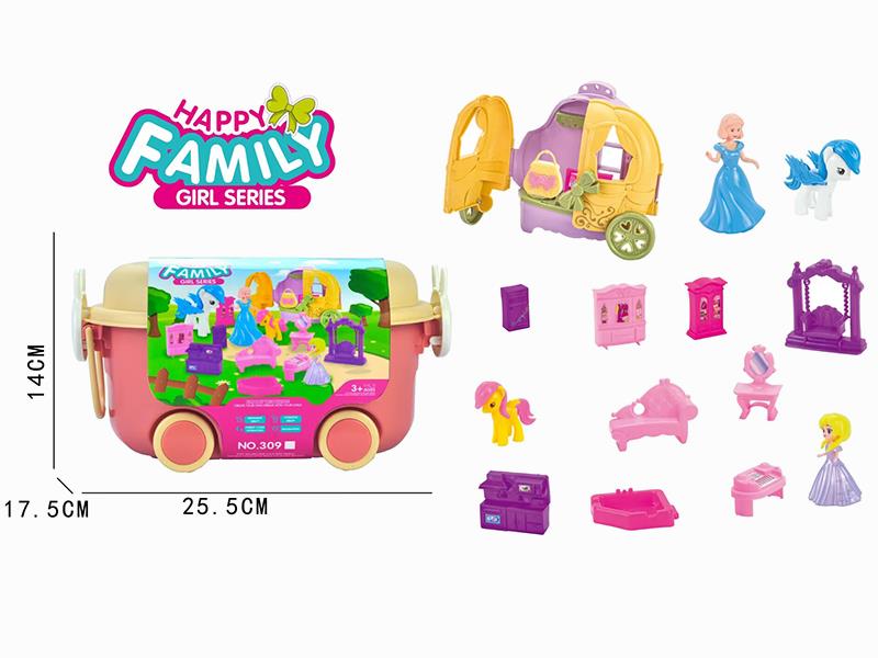 Princess Carriage Furniture Set