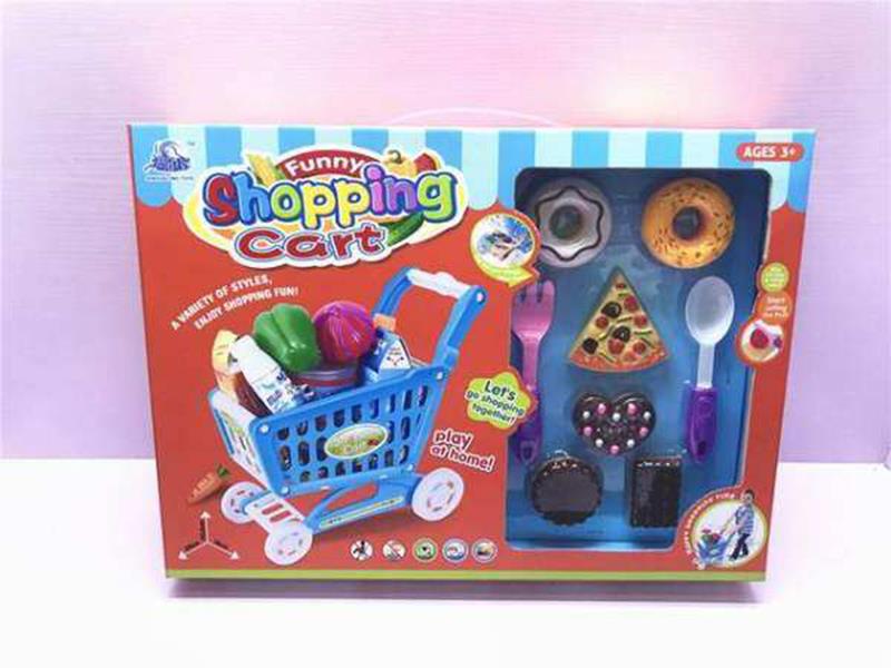 Shopping Cart Food Set