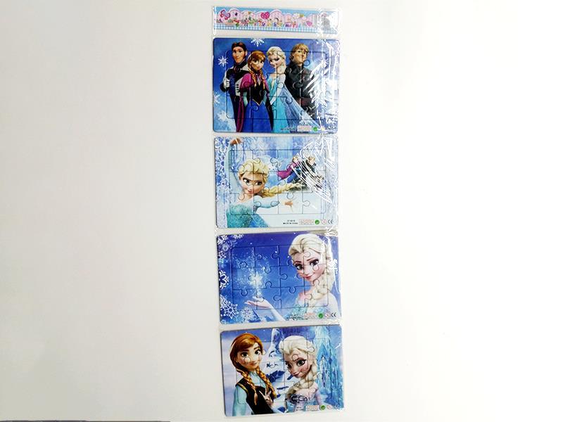 4PCS 16 Jigsaw Puzzle