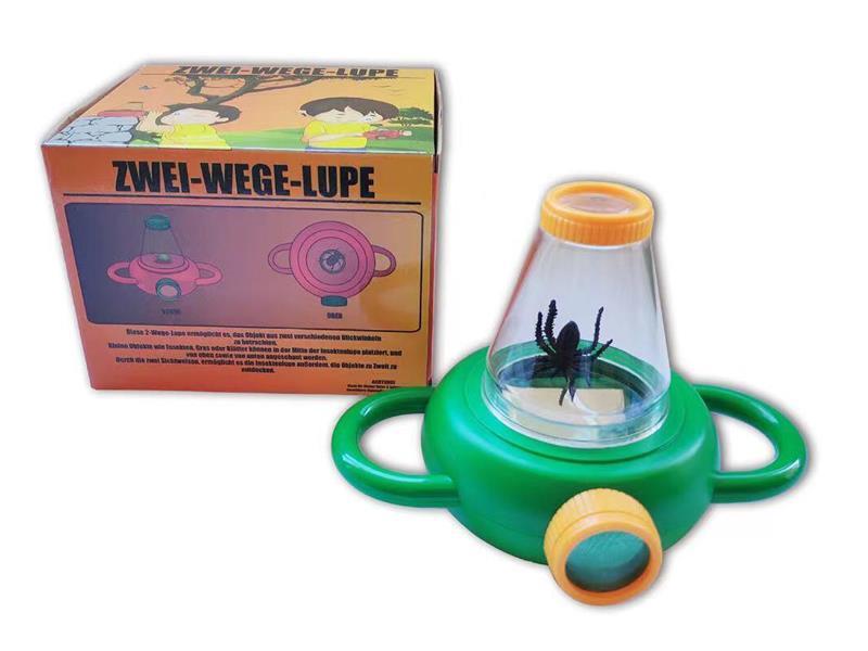 Double Lens Magnifying Glass Insect Catcher Biological Observer