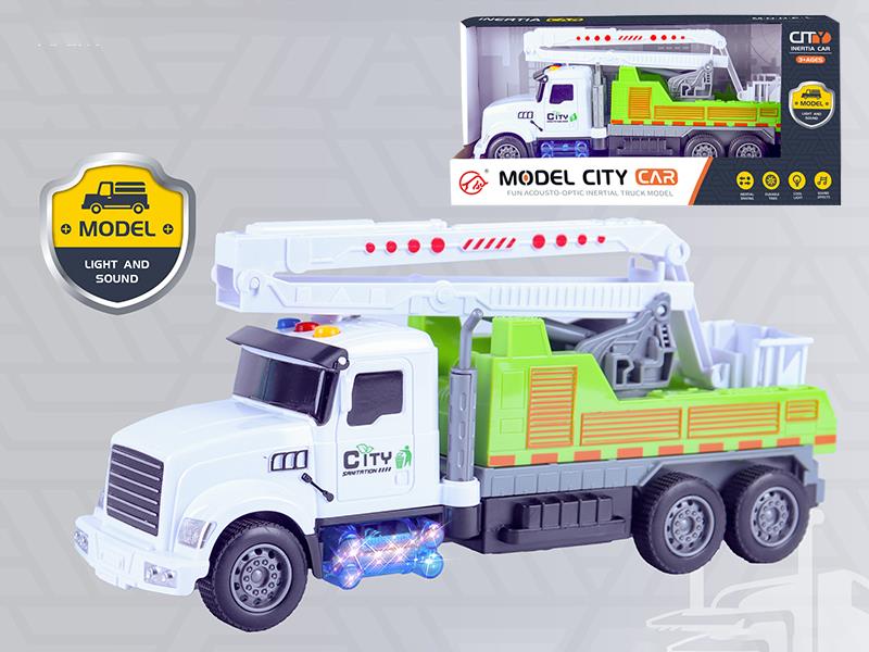 Friction High Altitude Platform Truck With Sound And Lights