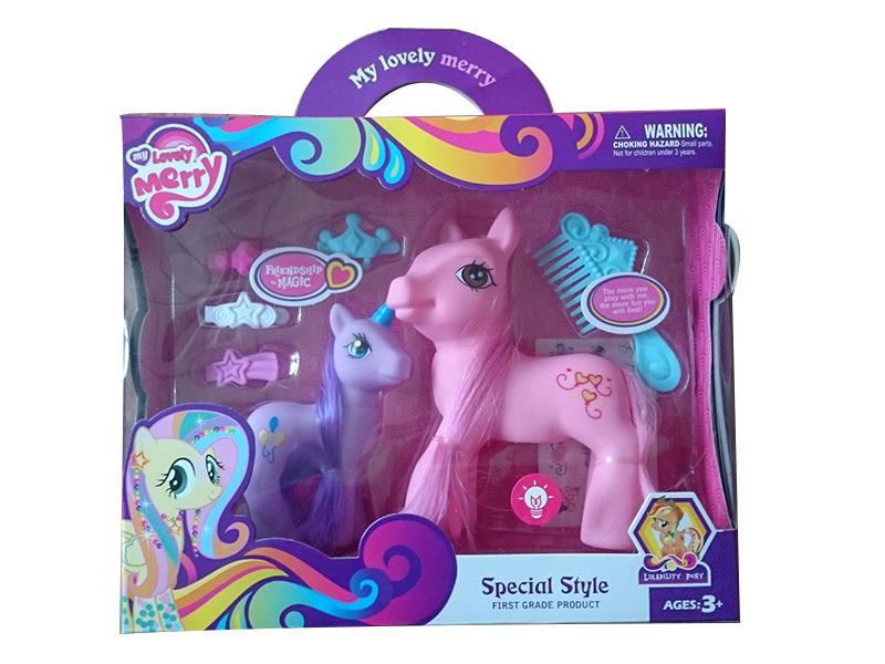 6PCS Fairy Horse