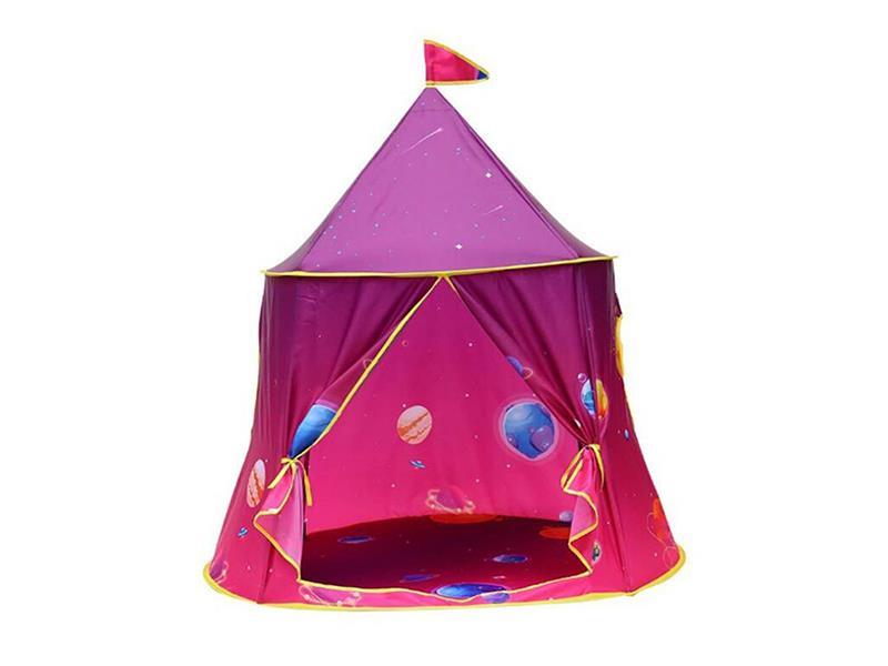 Red Starry Sky Pattern Yurt Tent