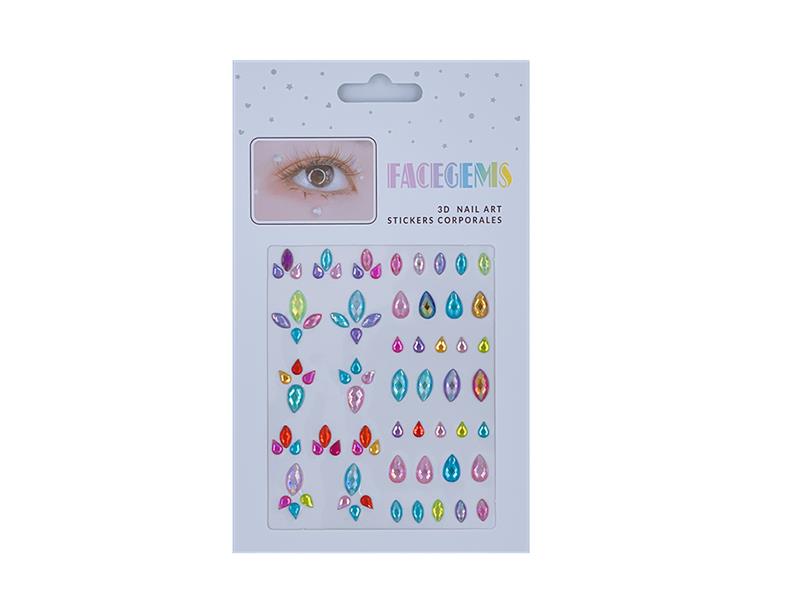 Face Gem Stickers
