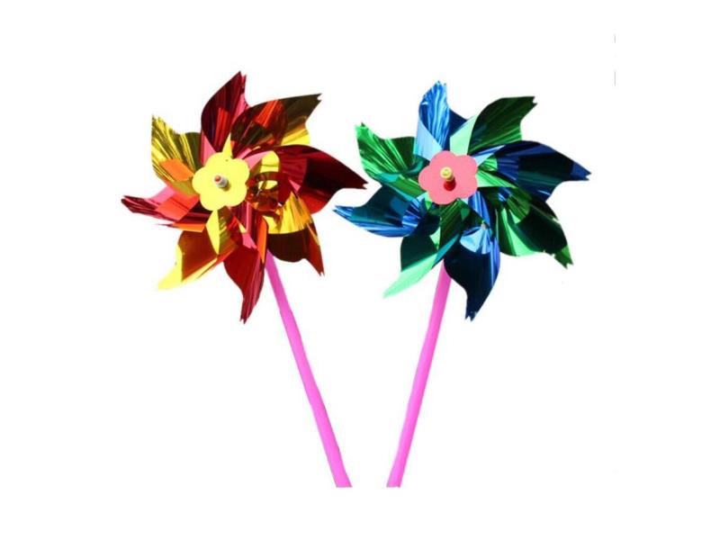 Plastic Sheet Windmill