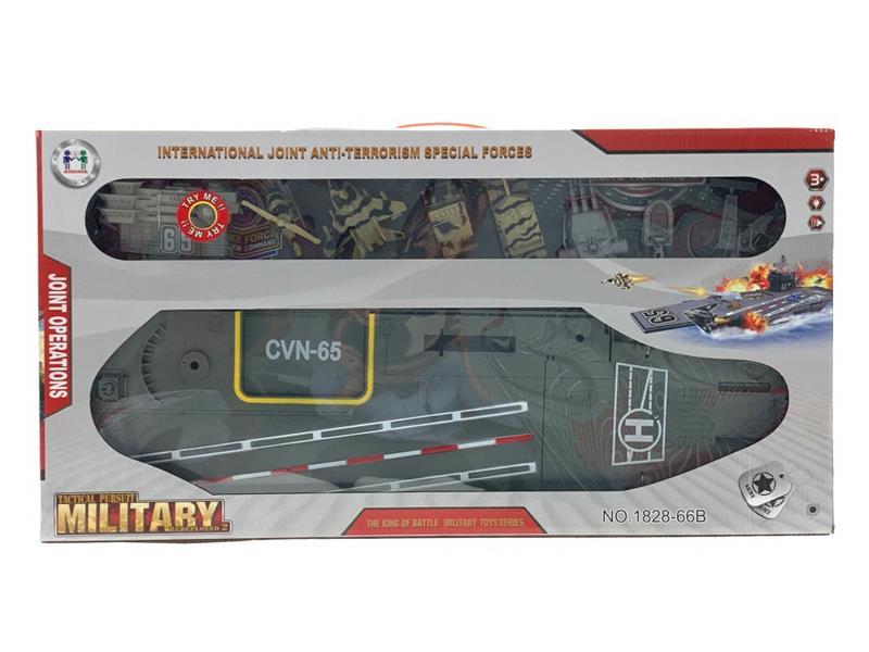 Slide Aircraft Carrier With Light And Sound