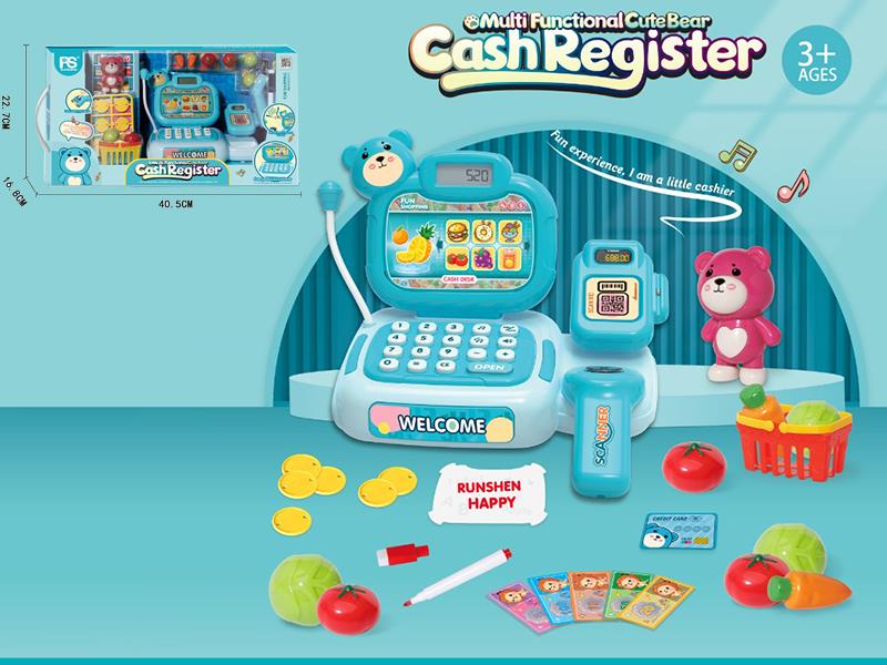 Multifunctional Cute Bear Cash Register