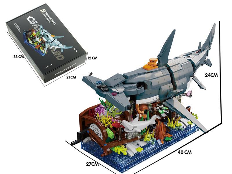 Coast Guard Patrol Hammerhead Shark Building Blocks