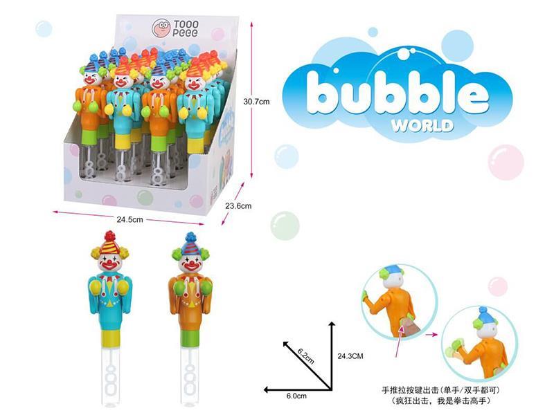 Clown Boxer Bubble Toys 16pcs