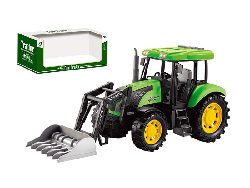 Friction Farm Tractor With Lights And Music