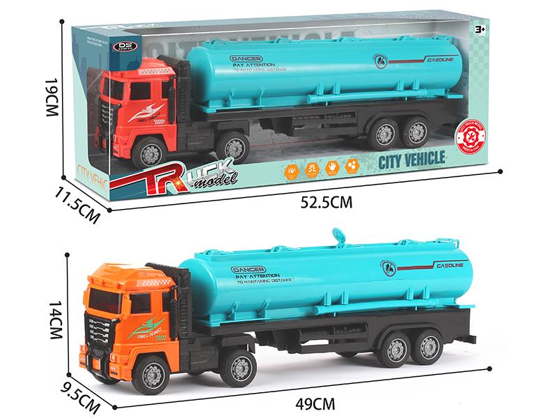 Outsize Friction Oil Tank Truck