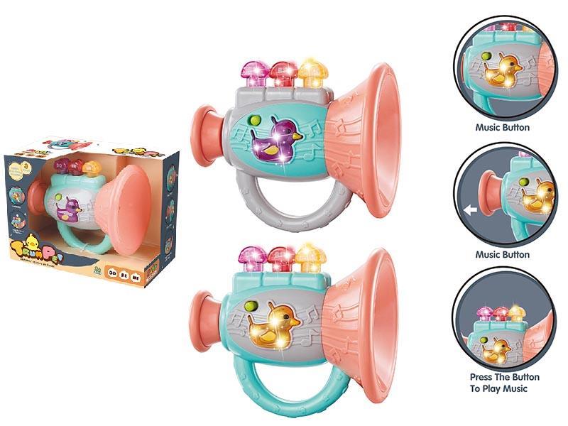 Trumpet With Lights And Music