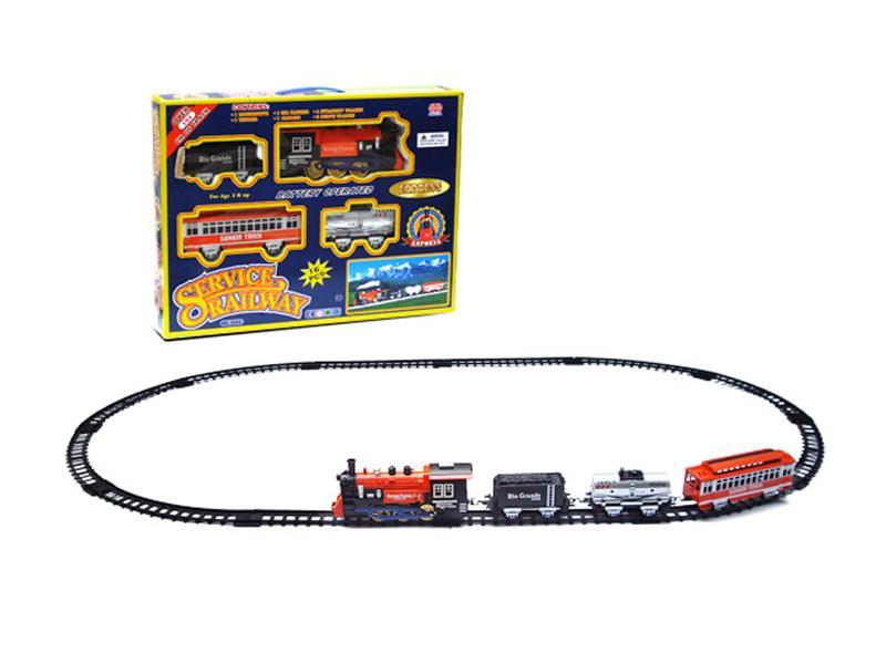 ELECTRIC RAILWAY WITH MUSIC & SMOKE