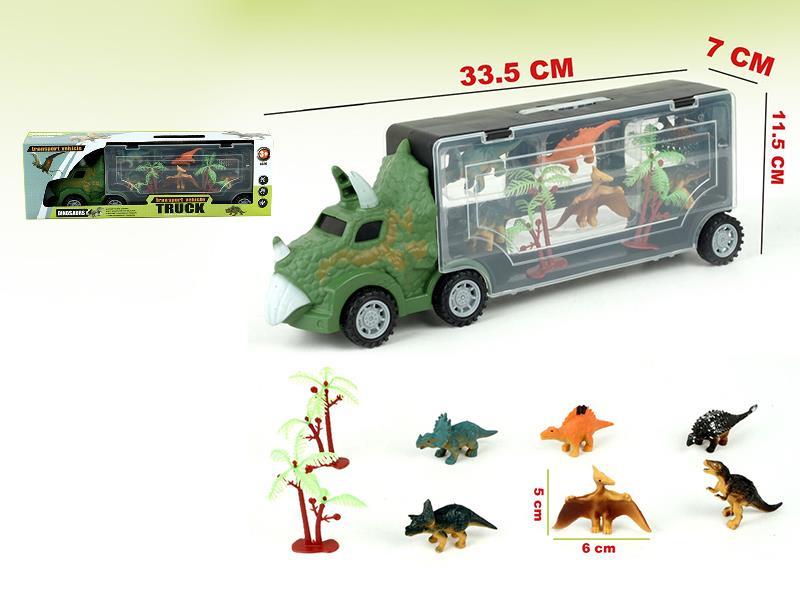 Slide Dinosaur Container Truck