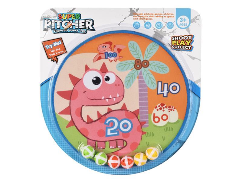 42cm Velcro Dartboard Set