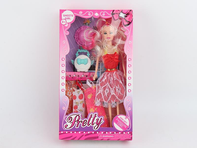 11 Inch Solide Body Movable Doll Angel Bag Hat