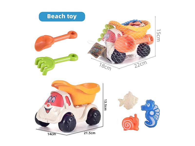 Beach Toys Truck Set 6pcs