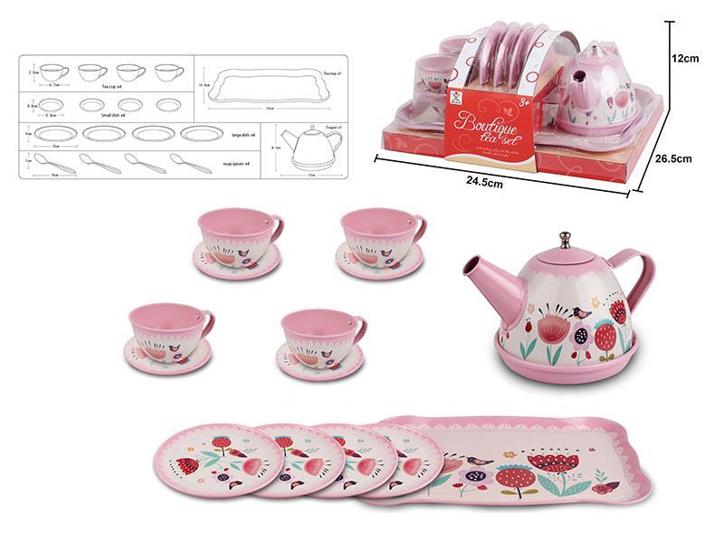 Tinplate Boutique Tea Set