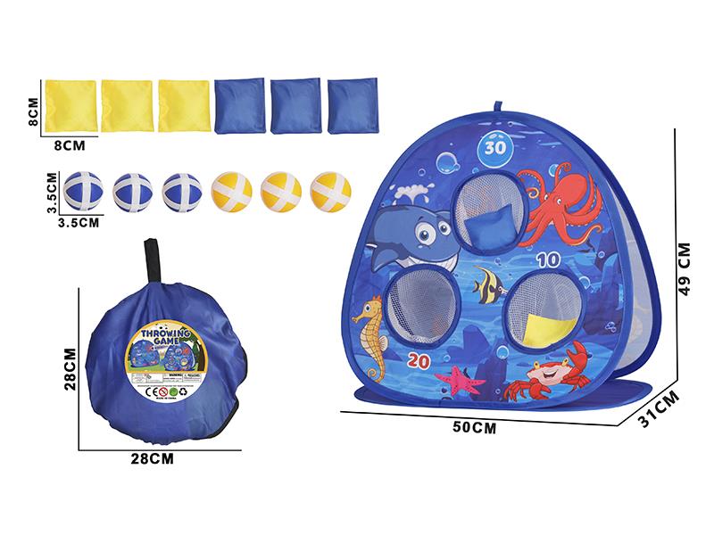 Sandbag Throwing Game(Ocean Theme)