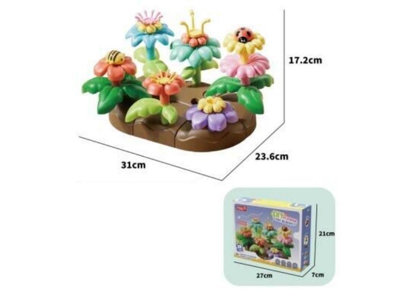 Building Blocks: Dty Flower Fun Building Blocks 32F(British Version Box)