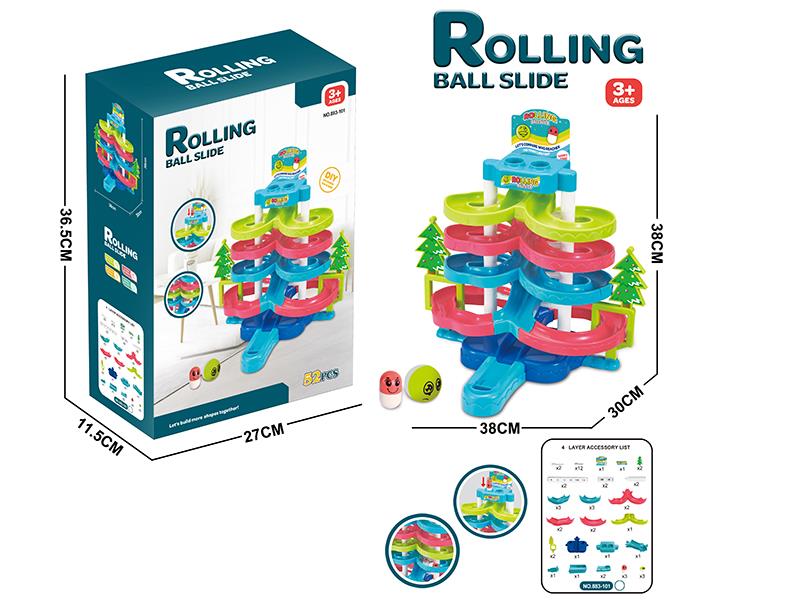 Rolling Ball Slide Toy