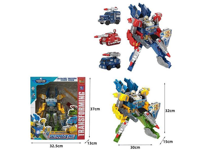 3 In 1 Transforming Car Robot Toy