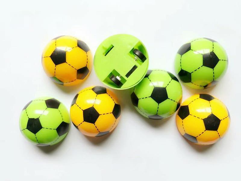 Solid Color Semicircular Pull Back Football