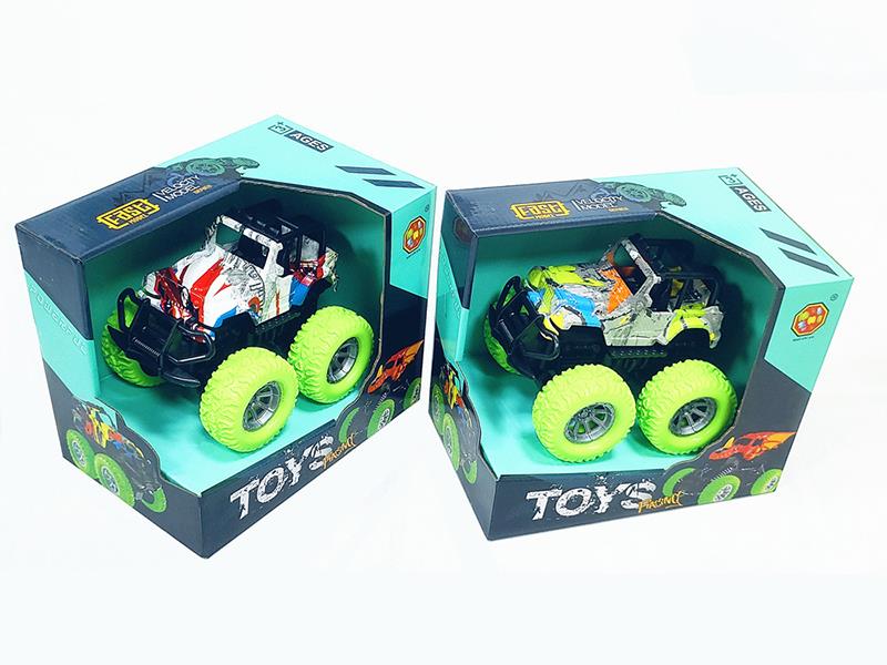 Dual Friction Stunt Car With Clutch