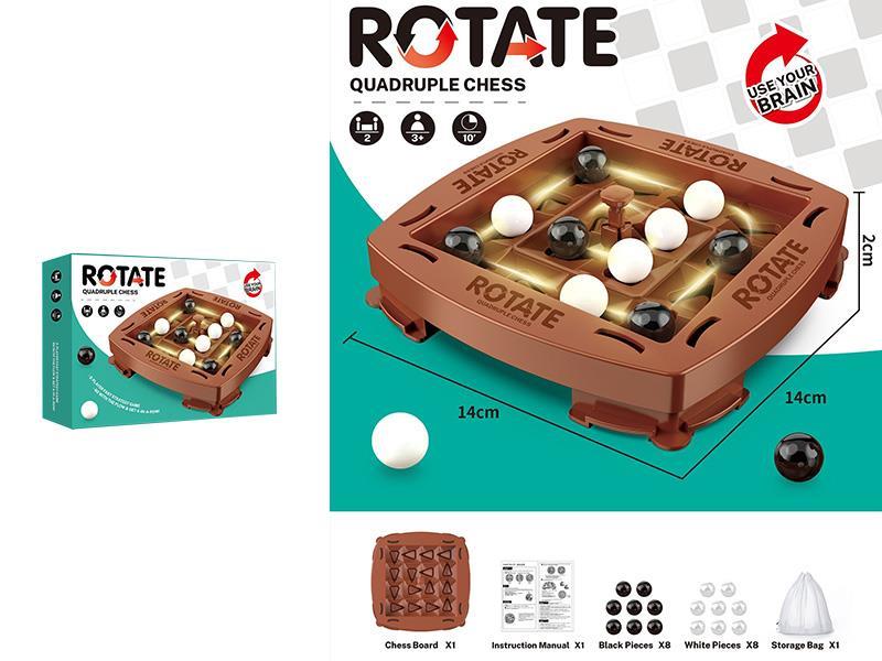 Rotate Quadruple Chess