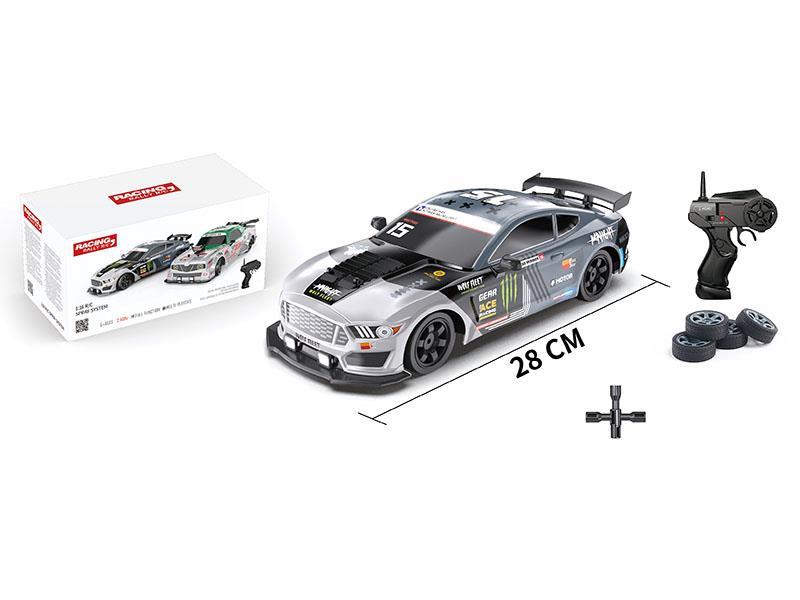 1:16 Racing Four-Wheel Drive Drift Car  2.4GHz  LED Lights   Smoke Function