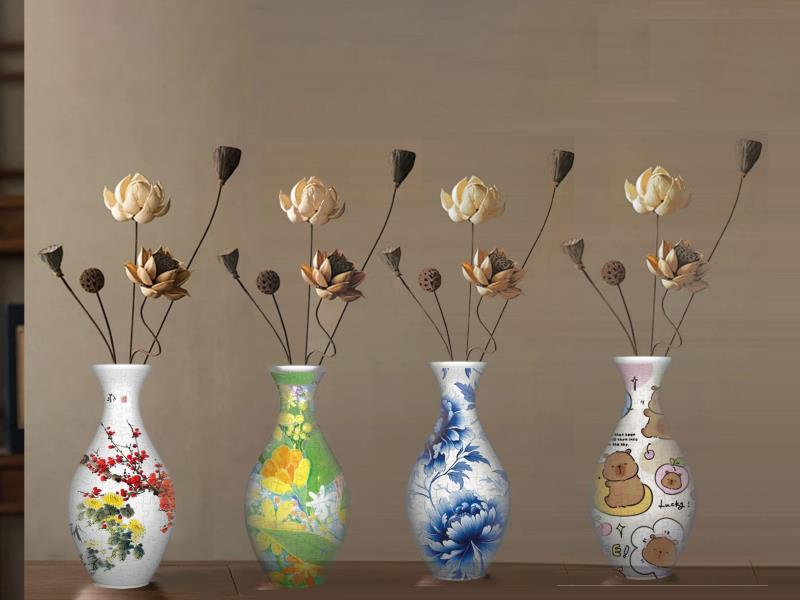 160 Pcs Of Three-Dimensional Vase Jigsaw Puzzle