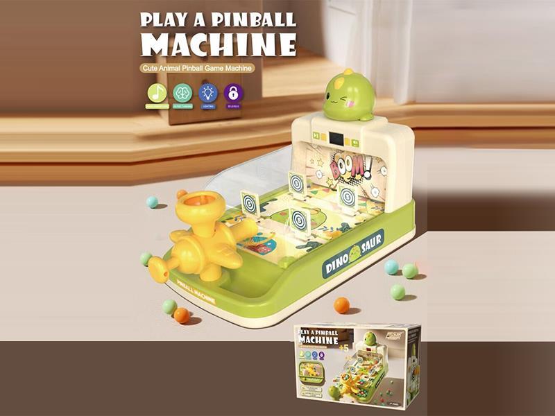 Scoring Pinball Machine (Dinosaur Green)