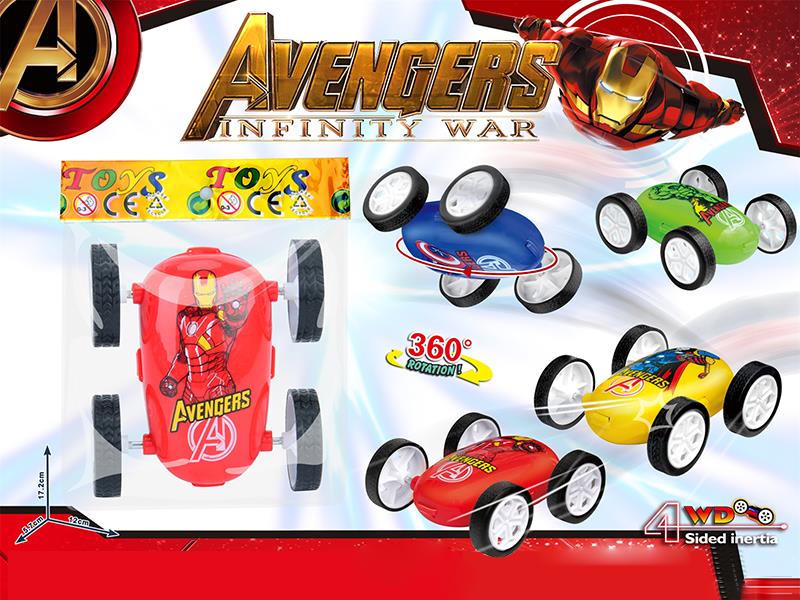 Avengers Assemble Friction Double-Sided Stunt Car