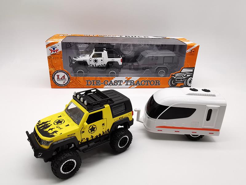 Pull Back Alloy Shock Absorption Foton Off-Road Vehicle With Motorhome(Sound And Light)