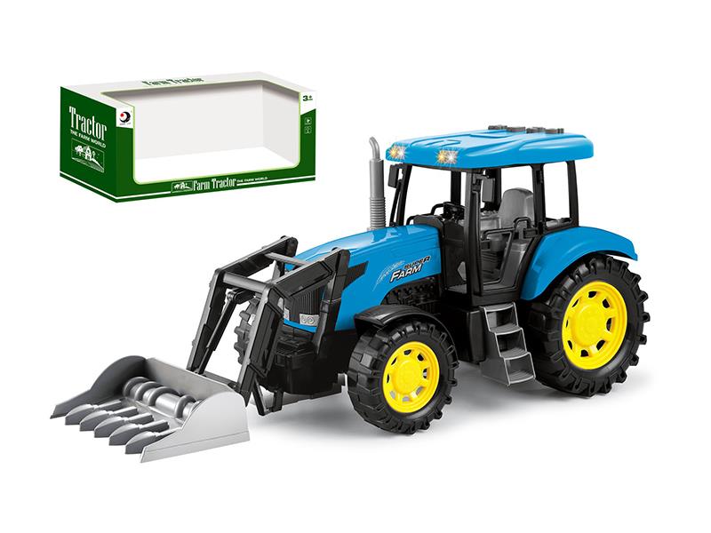 Friction Farm Tractor With Lights And Music