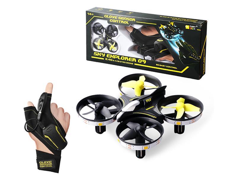 2.4G  Glove Induction Four Axis Aircraft