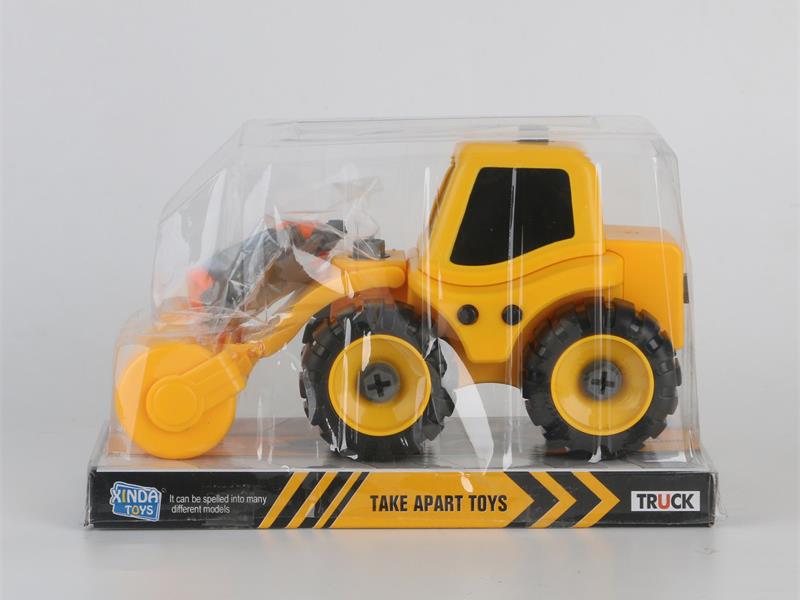 DIY Road Roller Engineering Truck