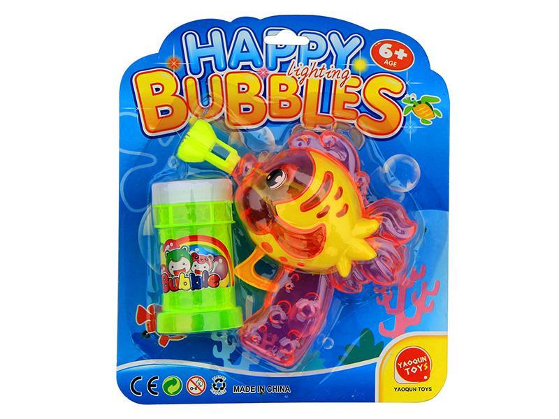 Flash Goldfish Manual Bubble Gun