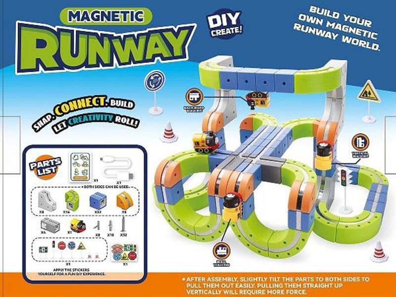 Magnetic Track Toy - High Configuration
