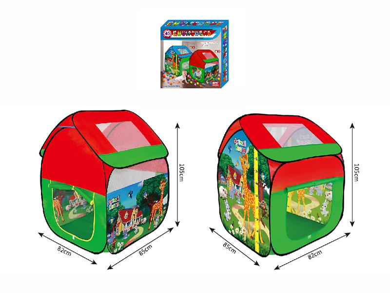 Children's Play Tent House + 50 Balls