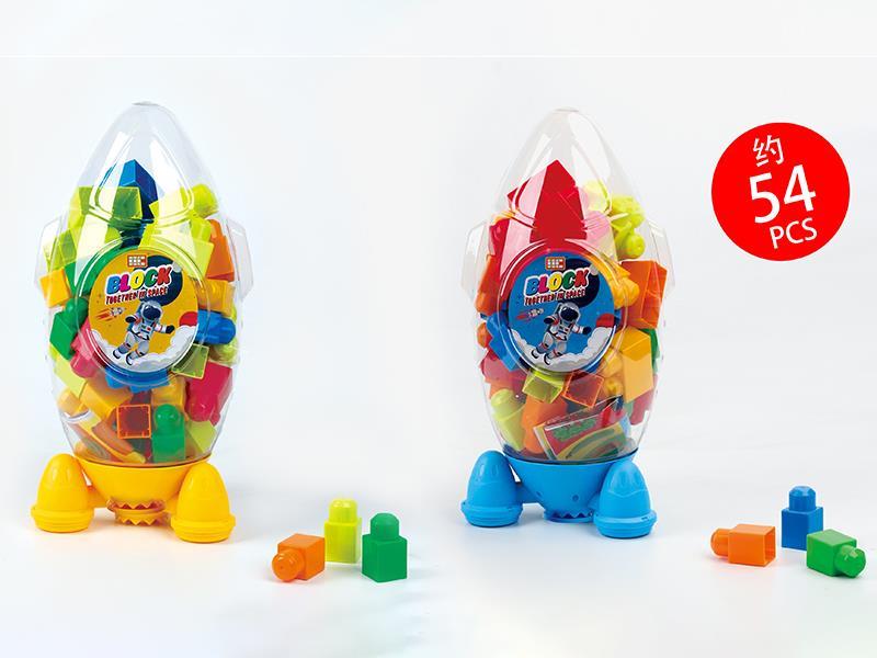 Large Particles Building Blocks 54pcs