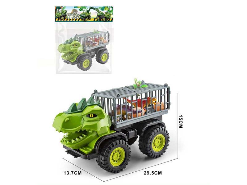 Slide Tyrannosaurus Rex Transport Truck