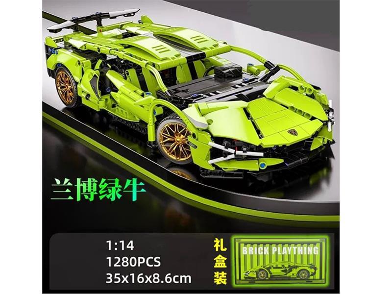 1:14 Building Blocks Car(Dynamic Version + Light)