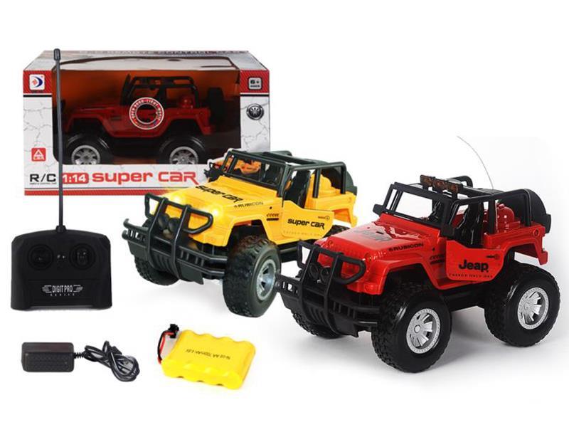 1:14 R/C Jeep With Light(Door Can Open)