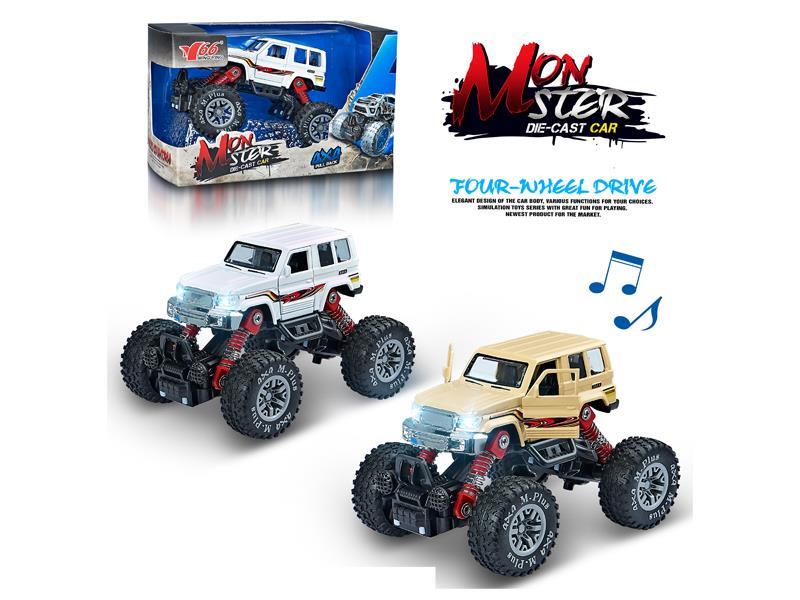 1:30 Alloy Pull Back Simulation Climbing Wheel