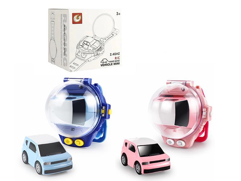 2.4G Watch Remote Control Alloy Car(Charging Version)