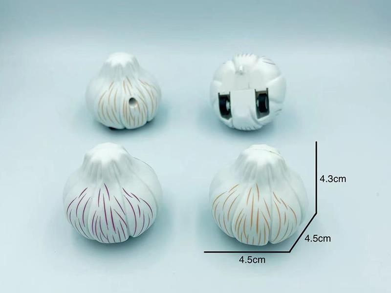 Simulation Vegetable Series Garlic Pull Back Car