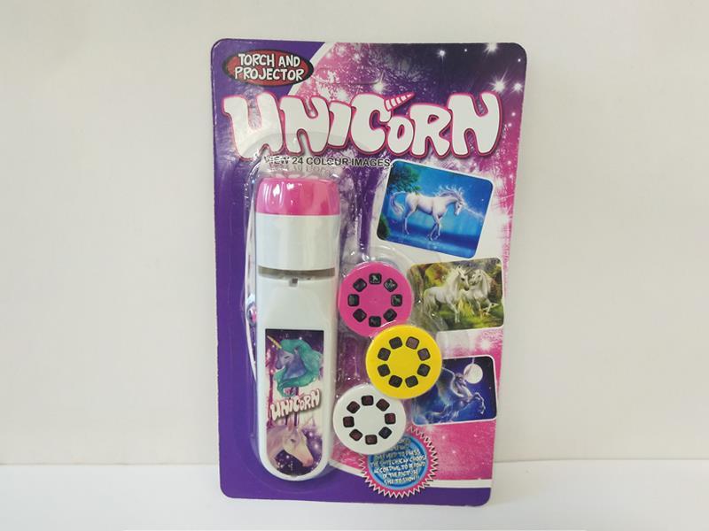 Unicorn Projection Flashlight Toy
