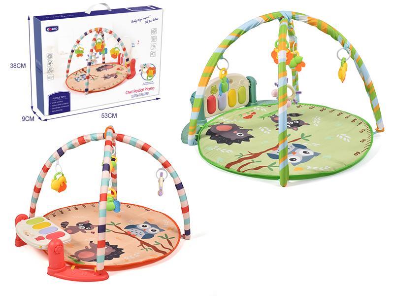 Owl Pedal Piano Fitness Blanket