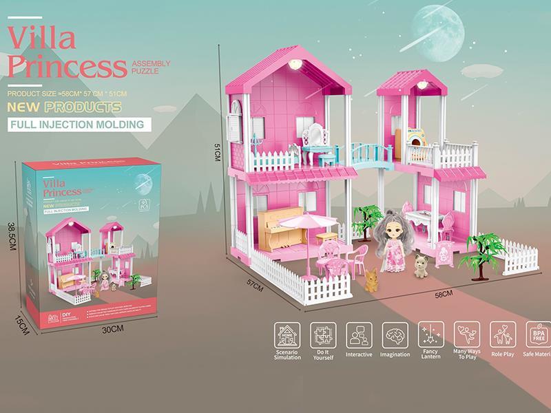 DIY Assembly Princess Villa